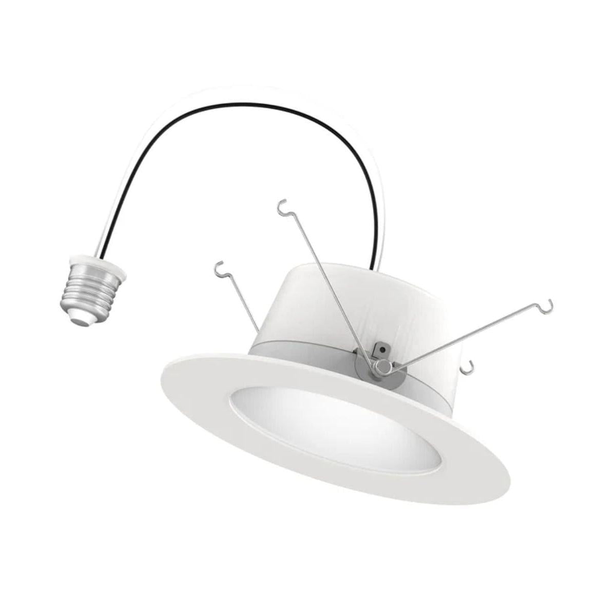 12 Pack - Brilli 5/6 inch LED Recessed Retrofit Downlight, Dimmable, Color Tunable