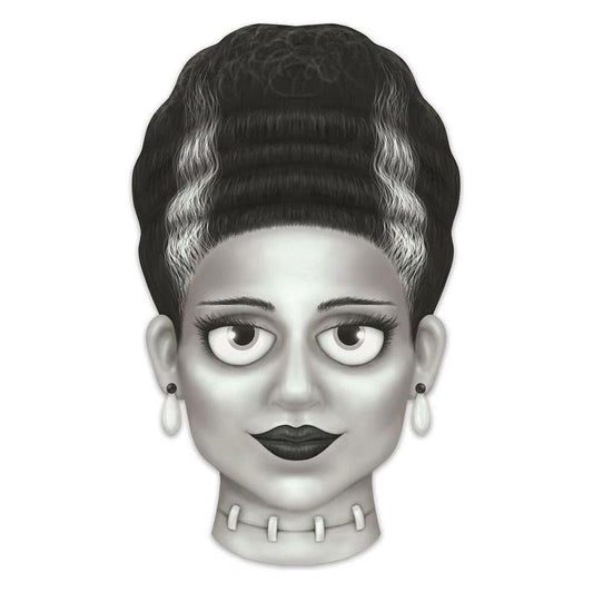 12" Metal Embossed Sign: Mrs. Frankenstein (Grey)