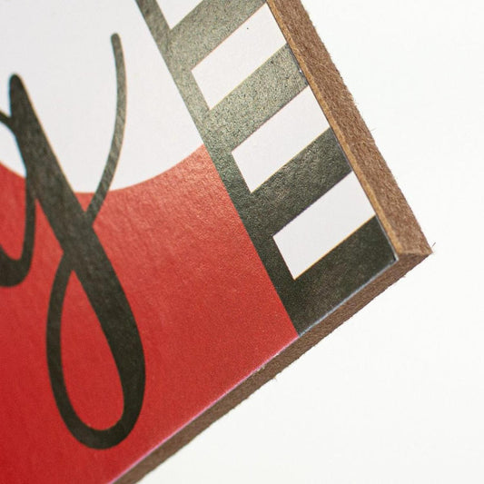 12" Wood Sign: Cute As A Bug