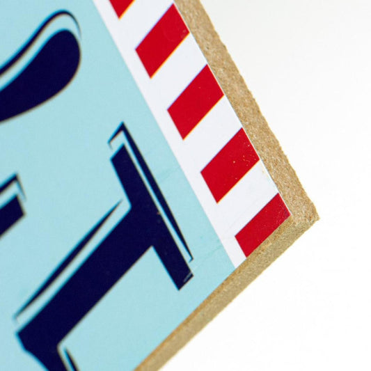 12" Wooden Sign: Gnome Party Like 1776