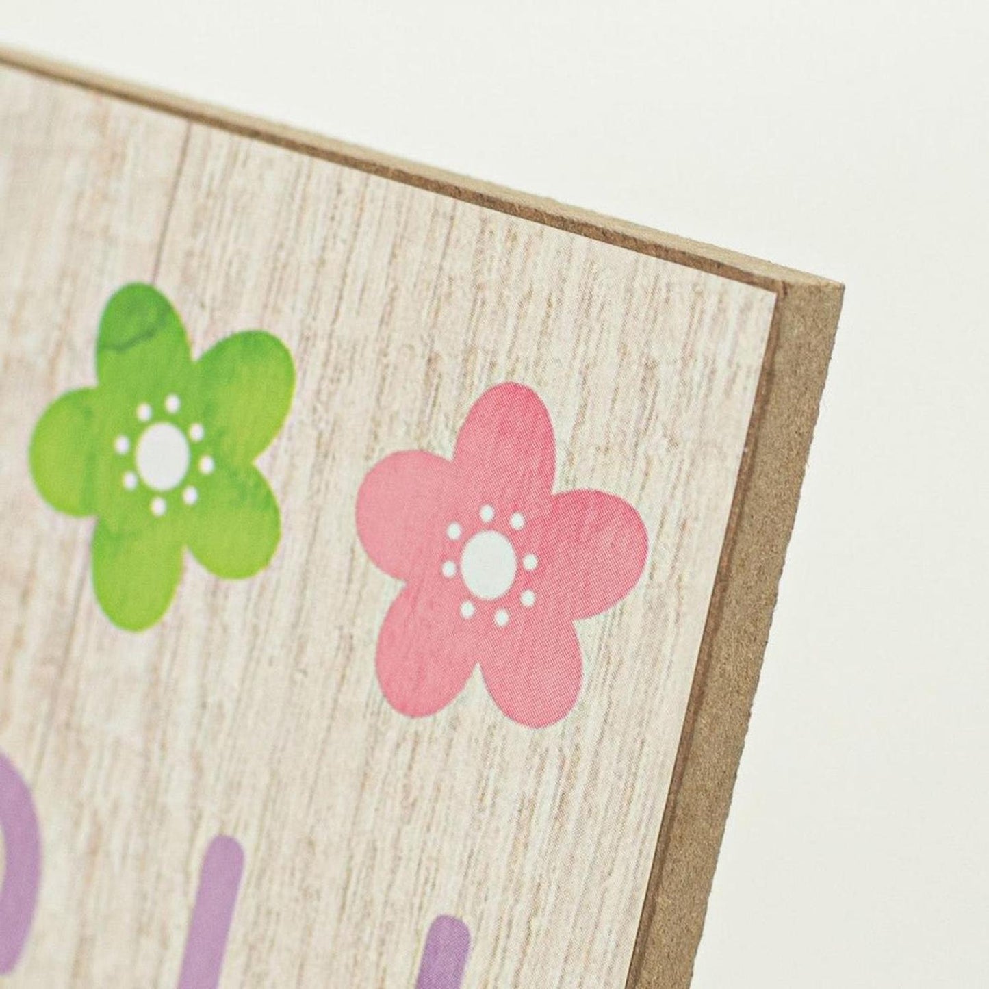 12" Wooden Sign: Hippity Hoppity Easter