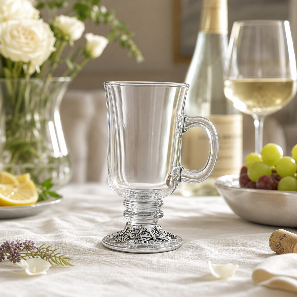 Butterfly Glass Mugs