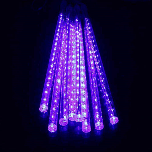 8 Tubes Snowfall 50cm - Purple