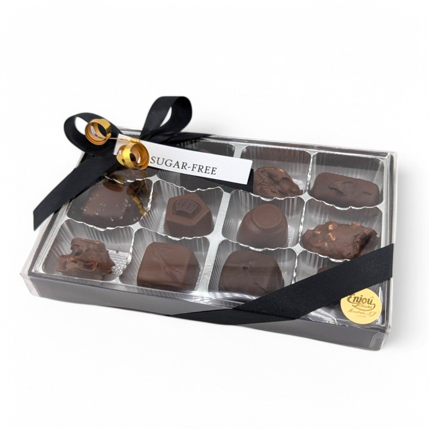 12 Piece Clear Top Sugar Free Assortment