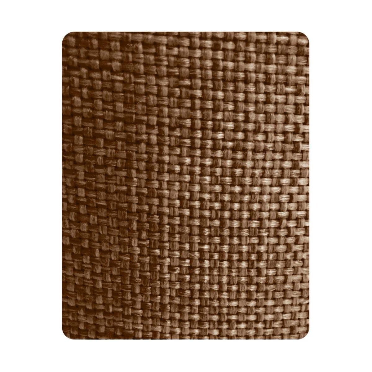 12"W x 9"H Hard Back Empire Lamp Shade - Chocolate Burlap