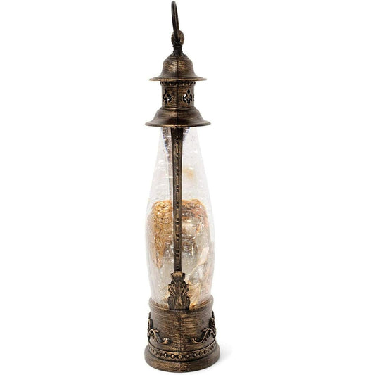 13" LED Nativity Lantern Water Globe