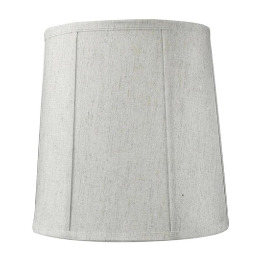 14"W x 15"H Softback Drum Shade Textured Oatmeal Fabric