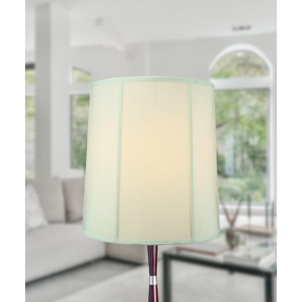 14"x16"x17" Large Drum Lampshade Egg Shell Shantung, Large Cylinder Replacement Lamp Shade for Tall Table Lamps
