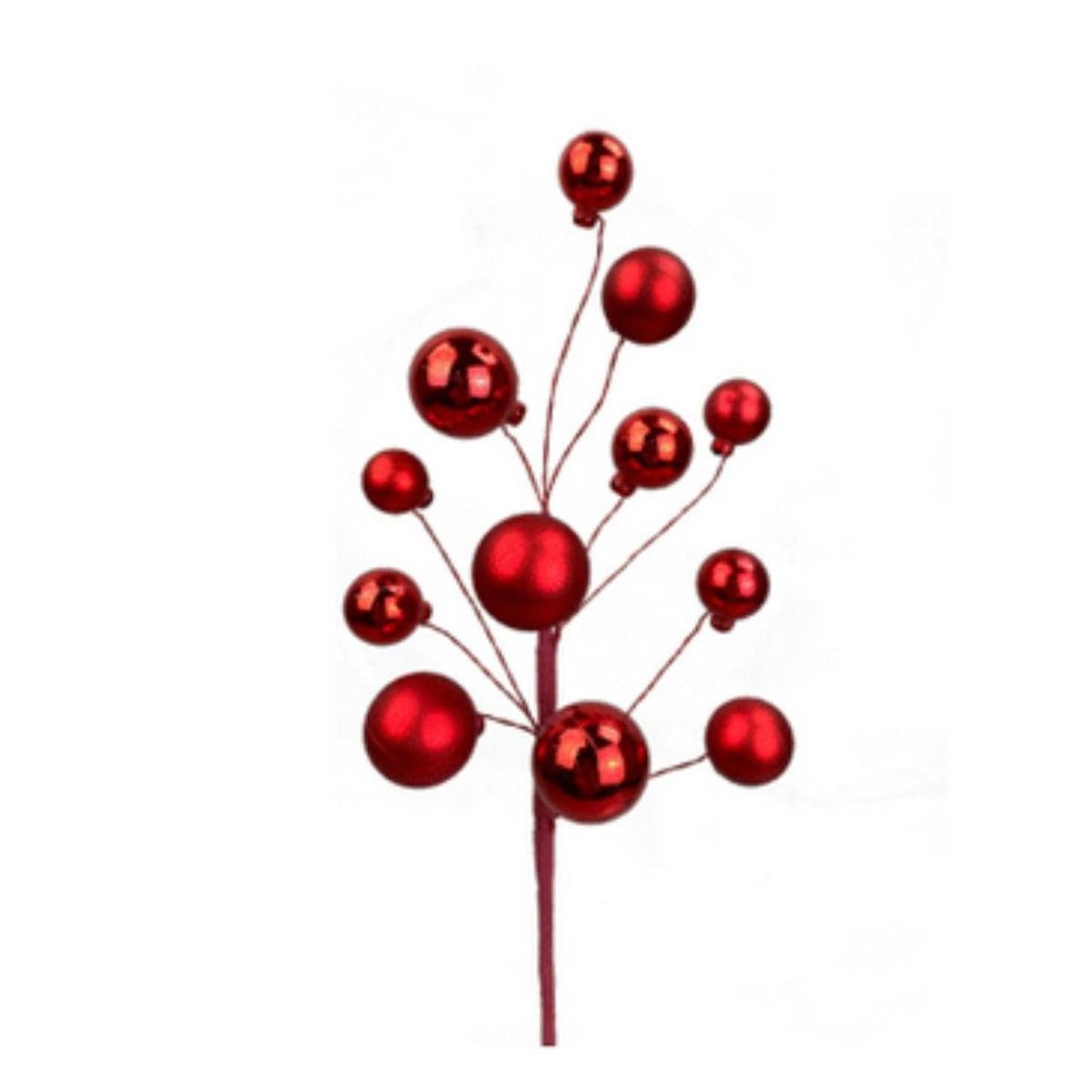 16" Ornament Ball Pick: Red