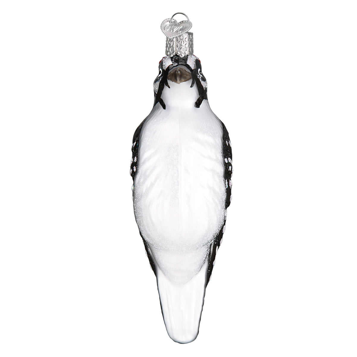 Hanging Hairy Woodpecker