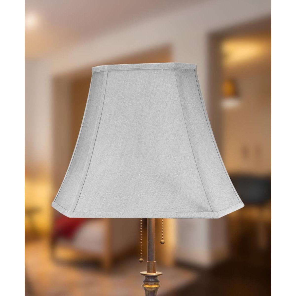 16"W x 12"H Square Cut Corner Shade Gray