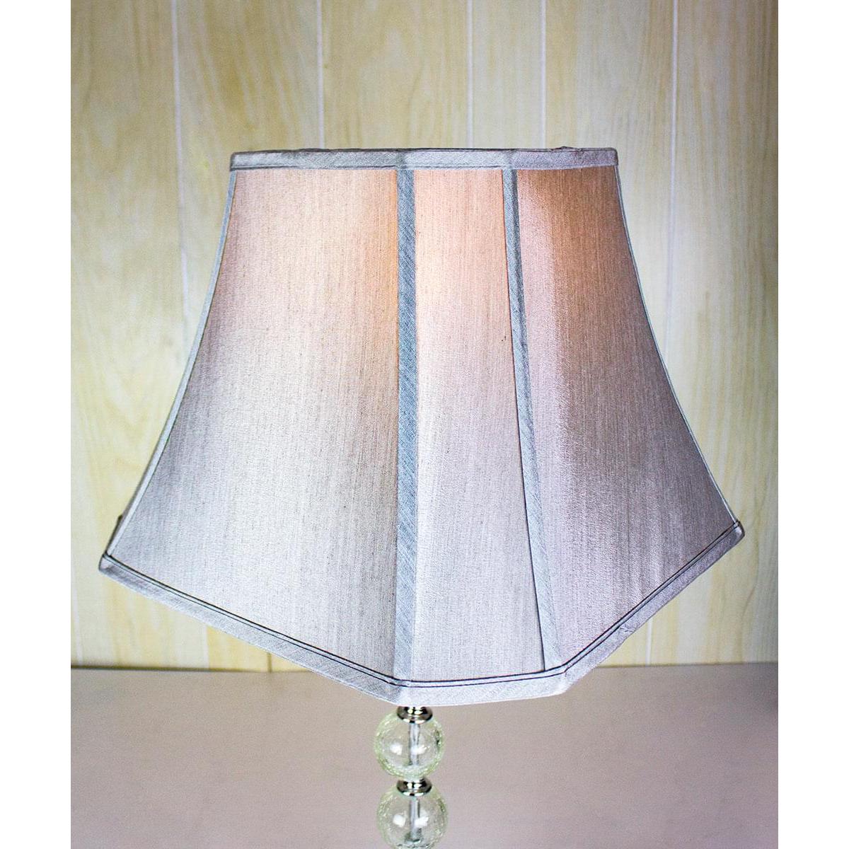16"W x 12"H Square Cut Corner Shade Gray