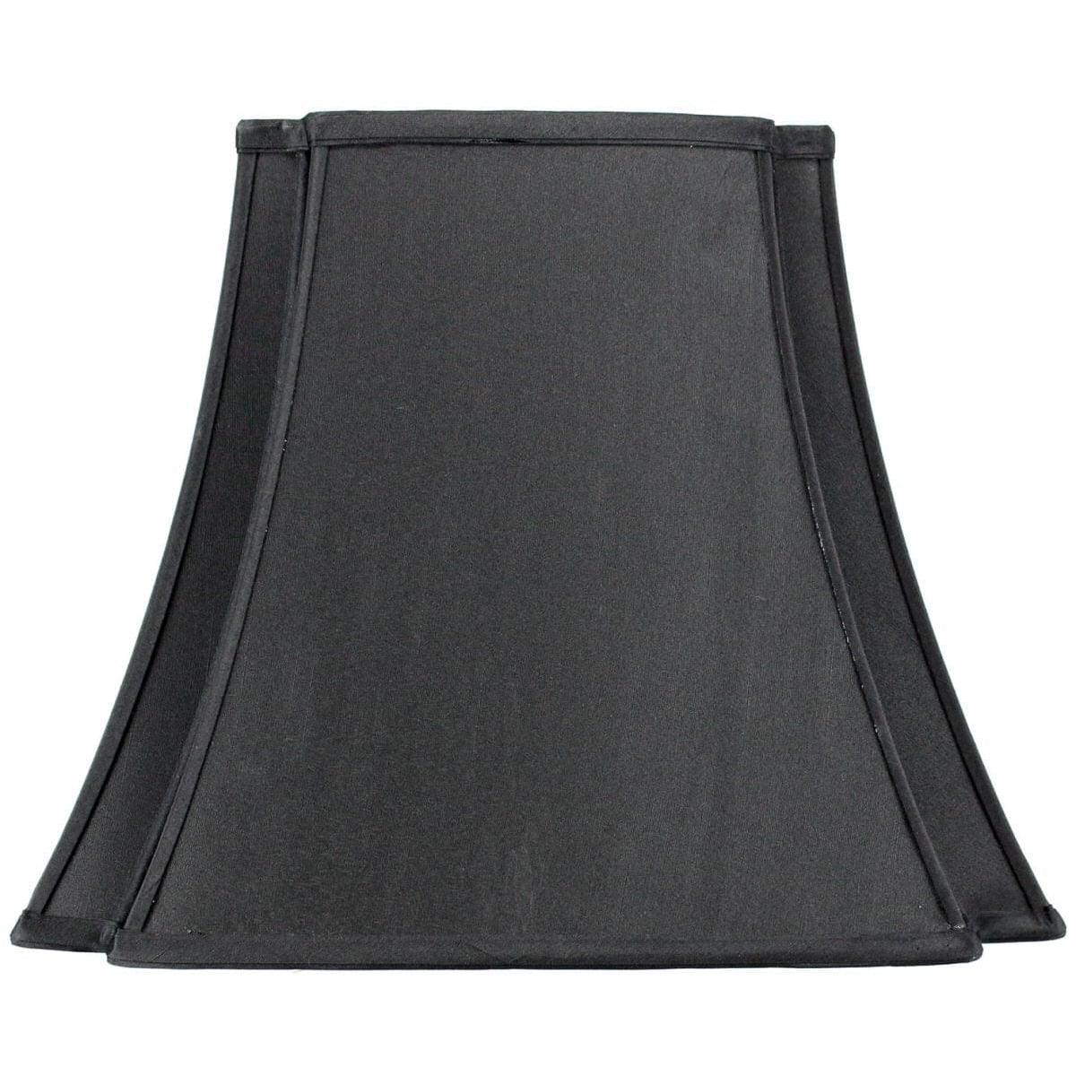 16"W x 13"H Black with Gold Liner Lampshade