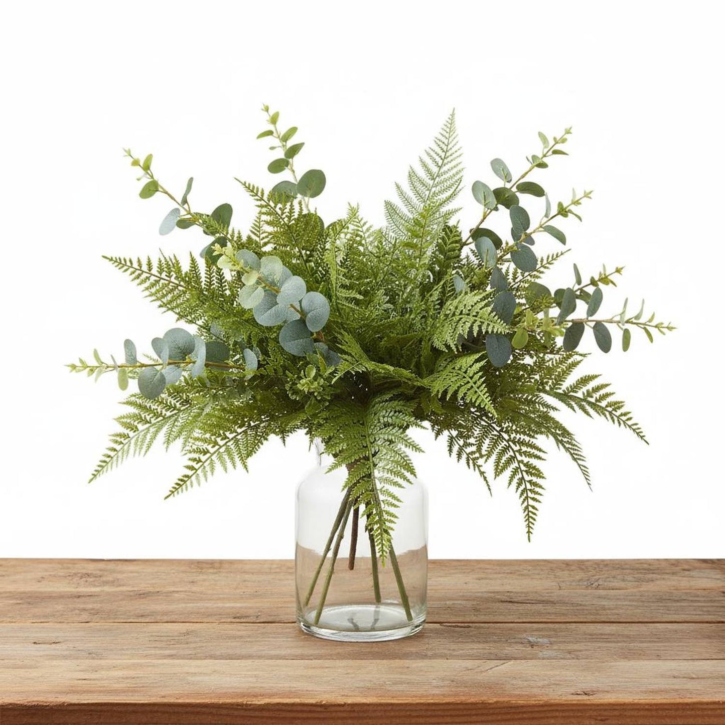 17 Inch Mixed Fern Bush