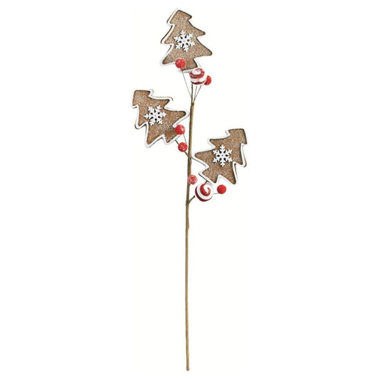 17" Christmas Tree Cookie Spray: Peppermint