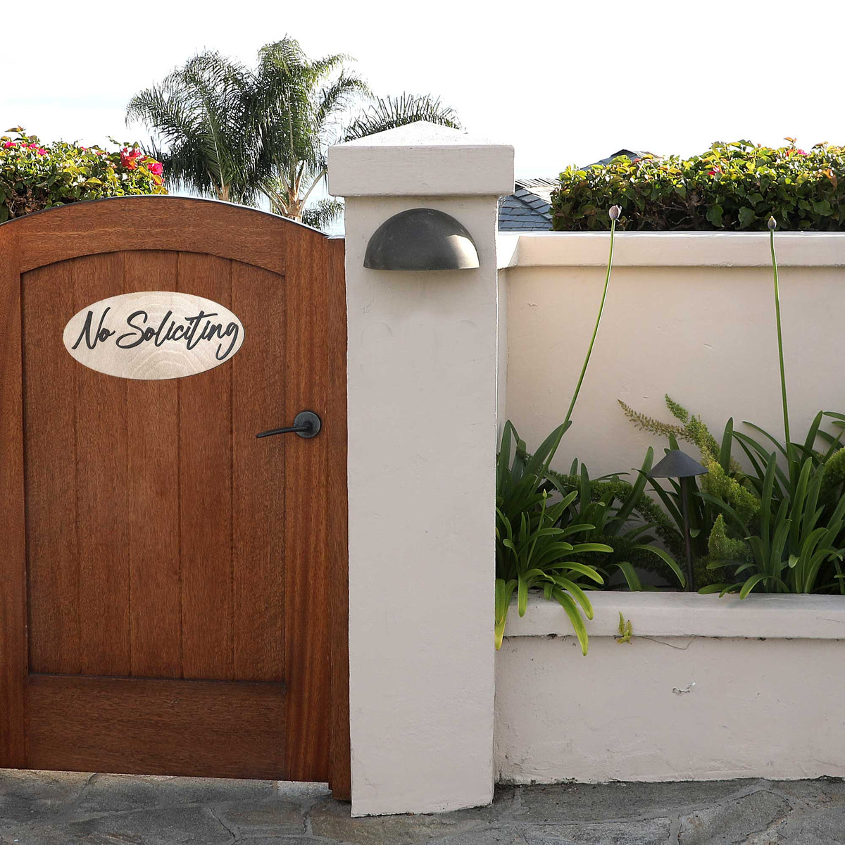 No Soliciting sign, Business sign, made in the USA sign, Birch wood sign, Lightweight sign - 320322