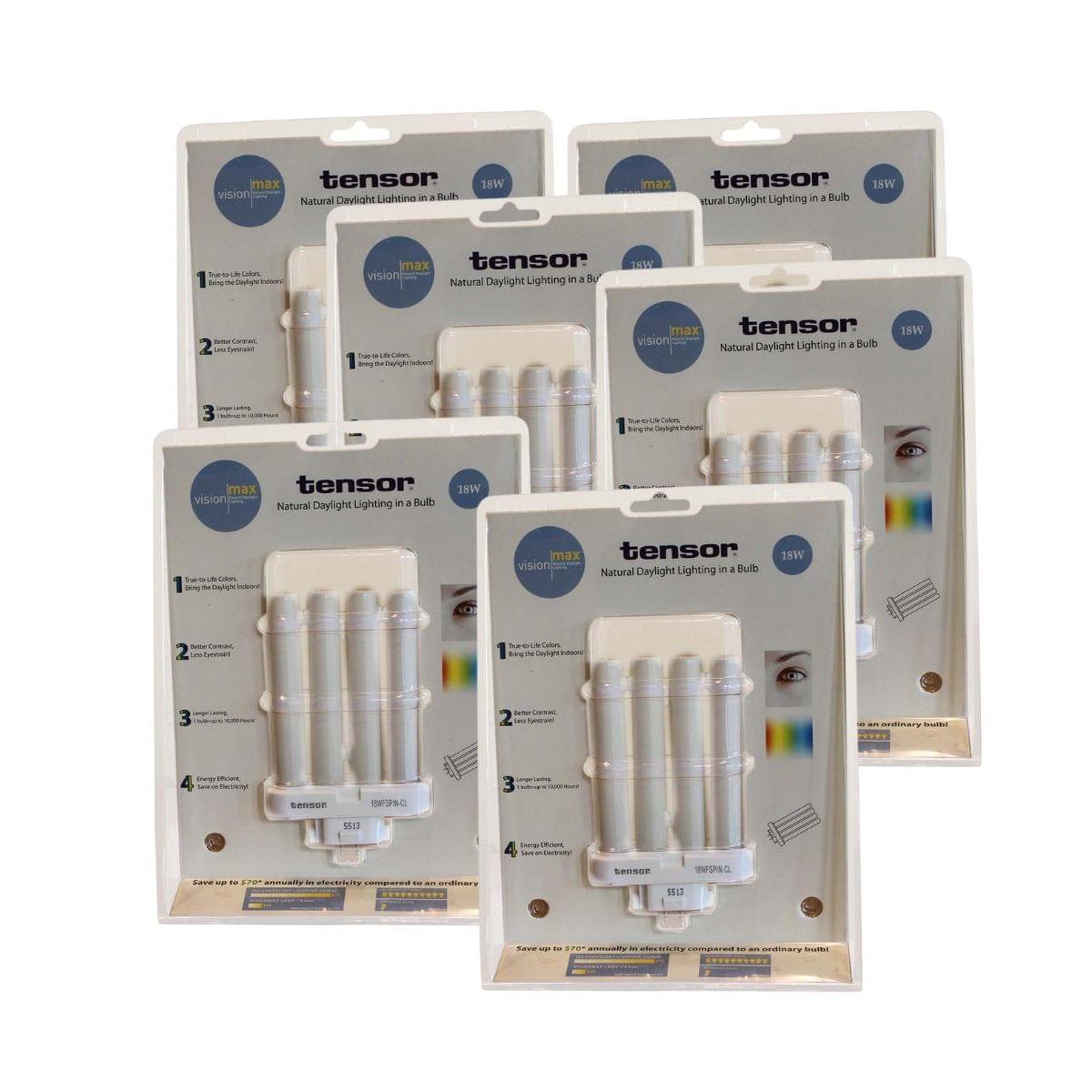18 Watt Full Spectrum CFL Replacement Bulb (4 pin, G24Q base) by VisionMax