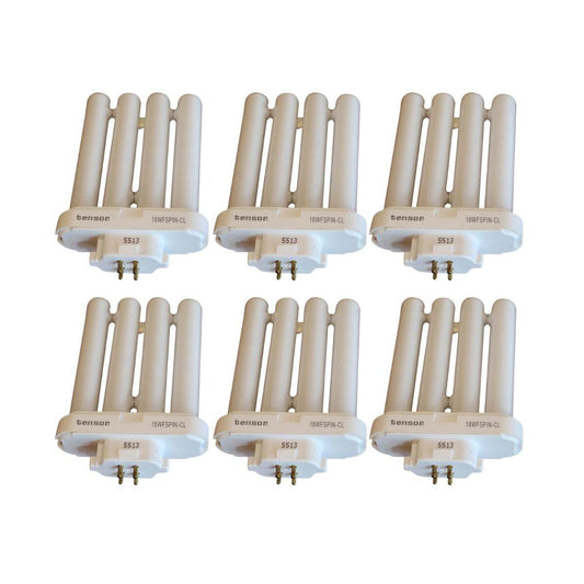 18 Watt Full Spectrum CFL Replacement Bulb (4 pin, G24Q base) by VisionMax