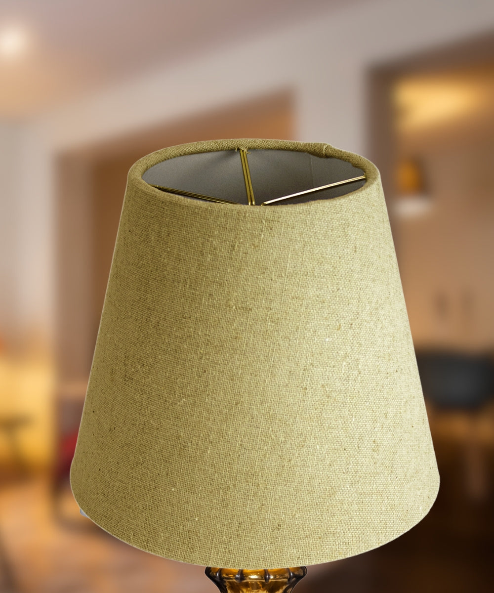 5x8x7 Empire Sand Linen Edison Clip Lampshade