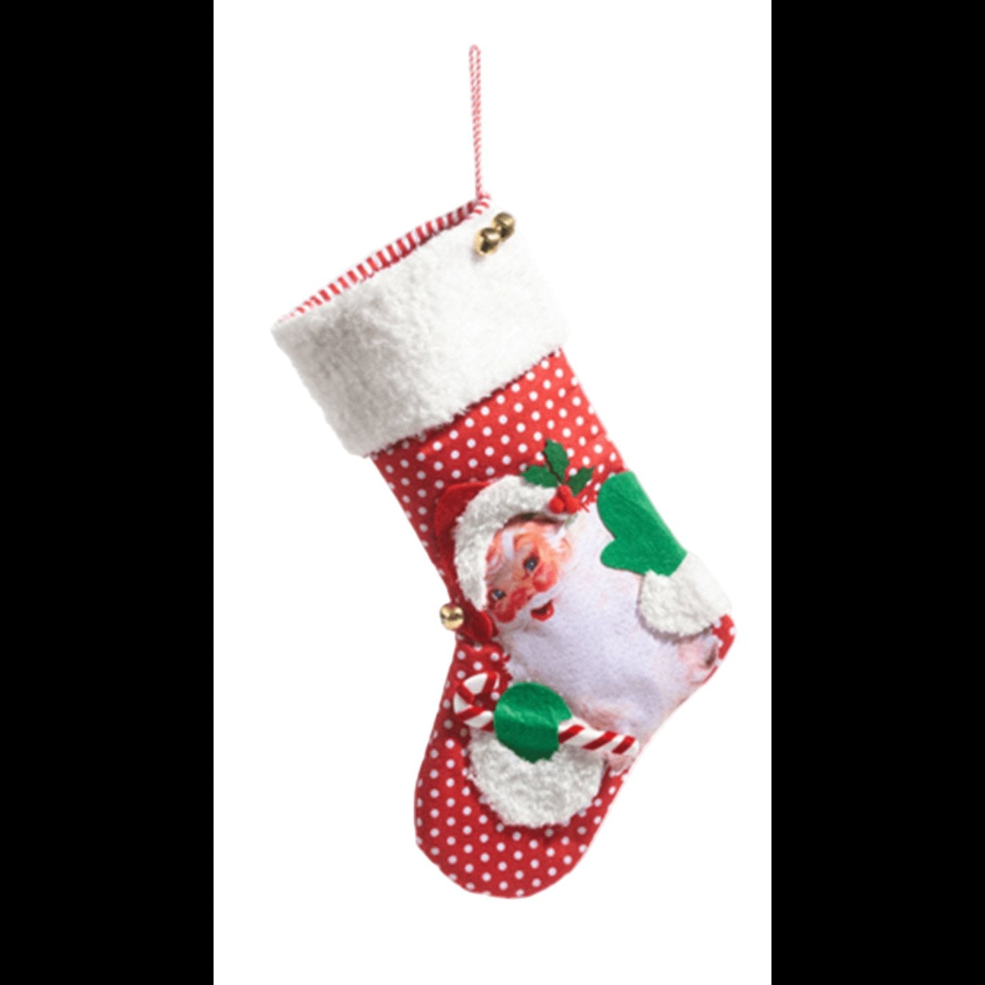 19" Retro Christmas Stocking - SNOWMAN