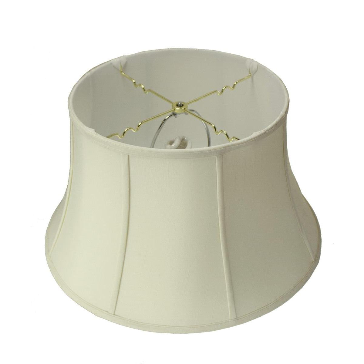 19"W x 11"H Egg Shell Floor Shantung Lampshade