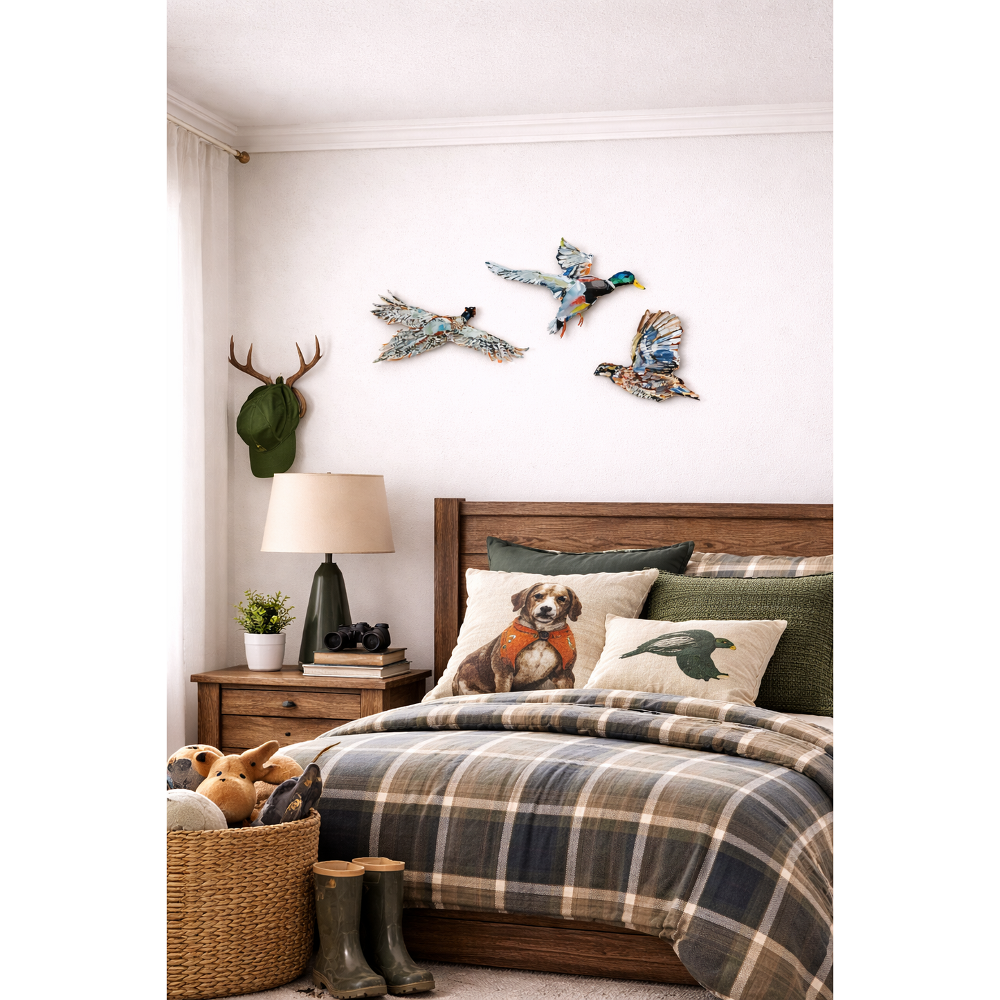 Take Flight Mallard Duck Acrylic Wall Contour