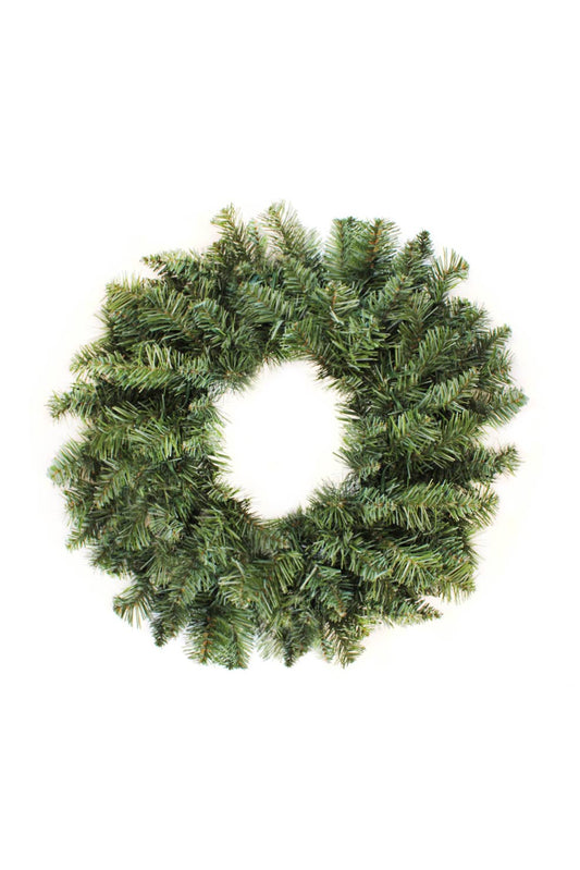 24" Tapered Salem Pine Premium Wreath, 120 Tips
