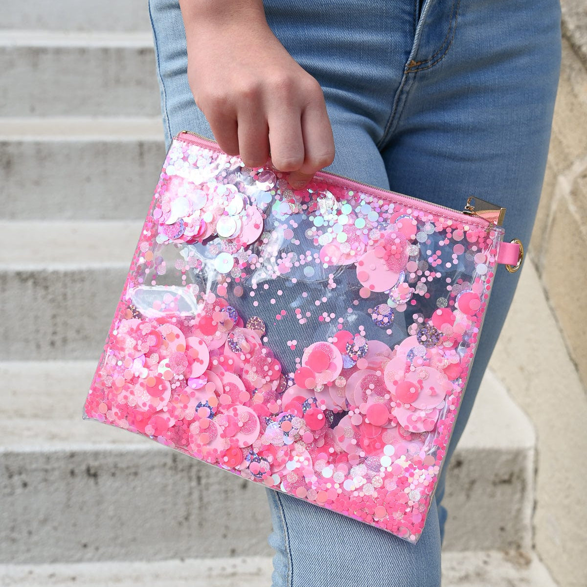 Spirit Squad Confetti Everything Pouch