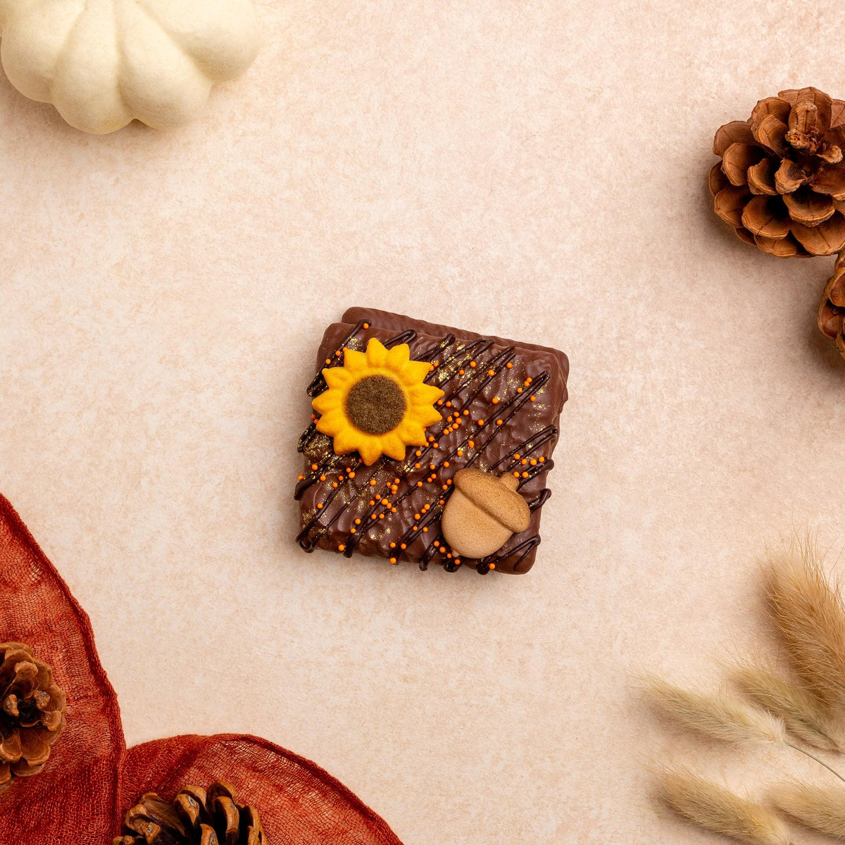 2-Piece Decorated Grahams - Fall