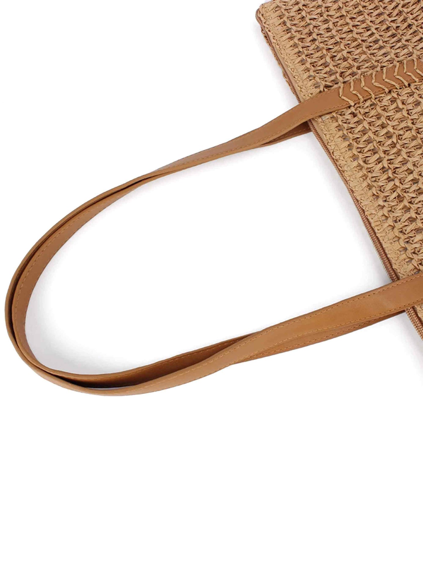 Woven Tapered Tote Bag