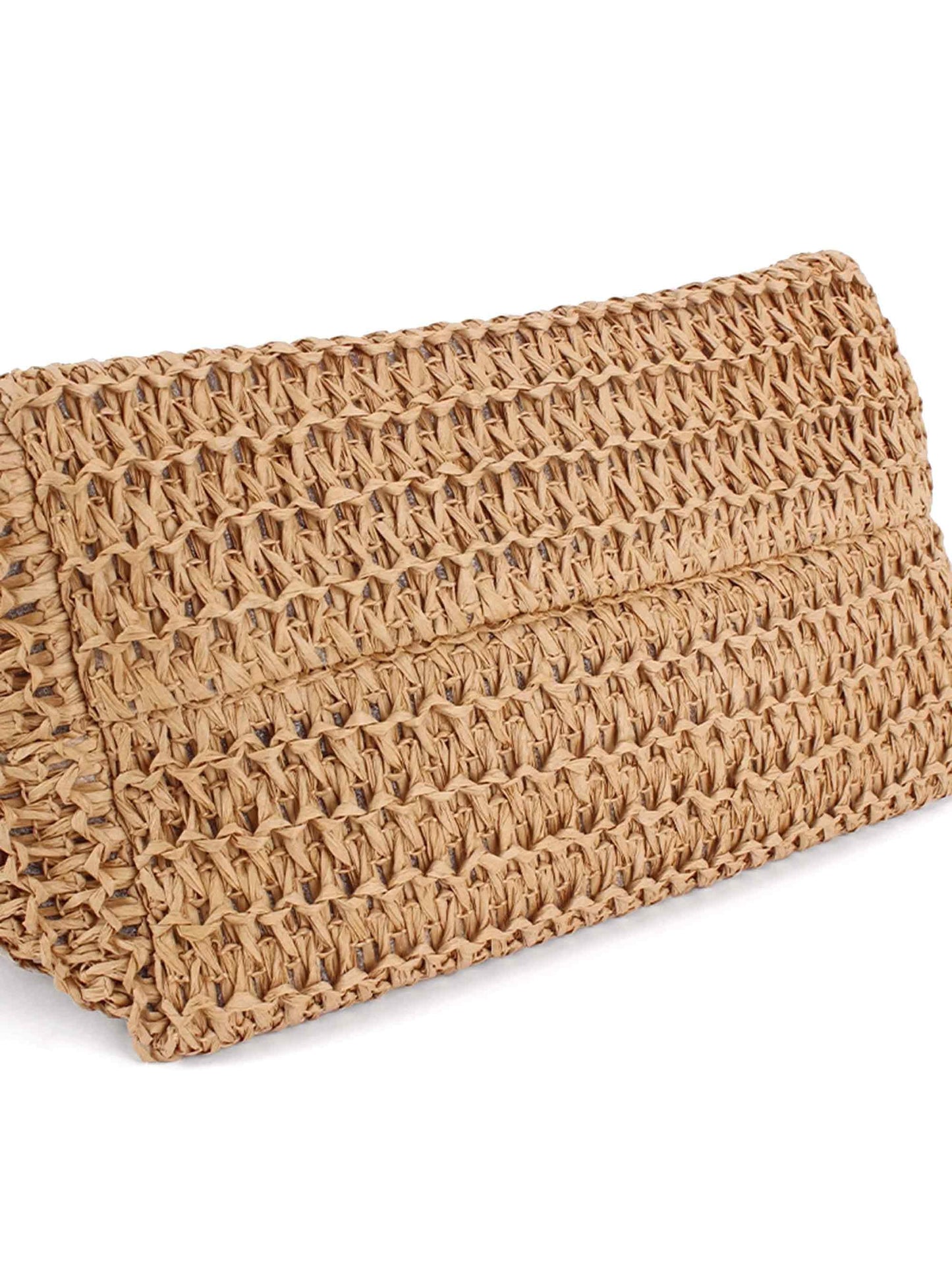 Woven Tapered Tote Bag