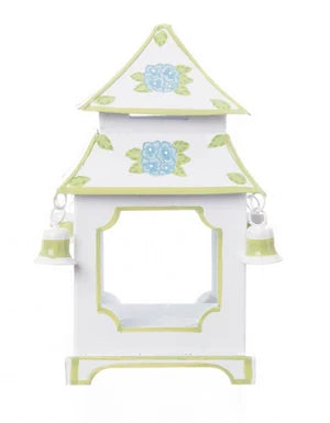 Green Hydrangea Leaf Pagoda Lantern (4 Sizes)