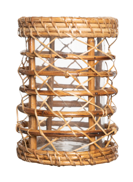 a close up of a candle holder