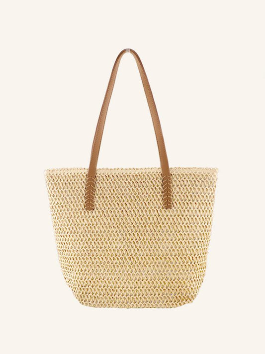 Woven Tapered Tote Bag