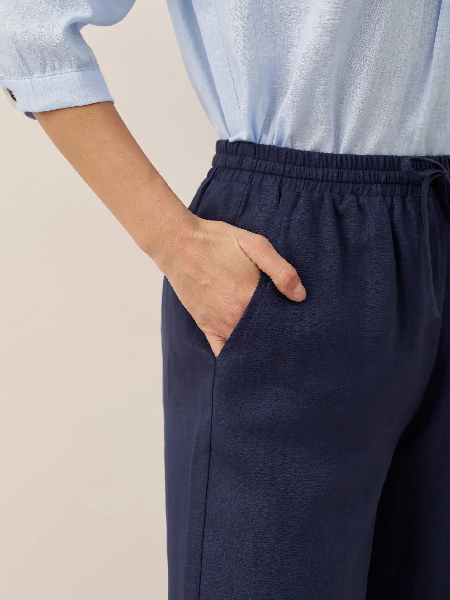 100% Linen Classic Pants LYON