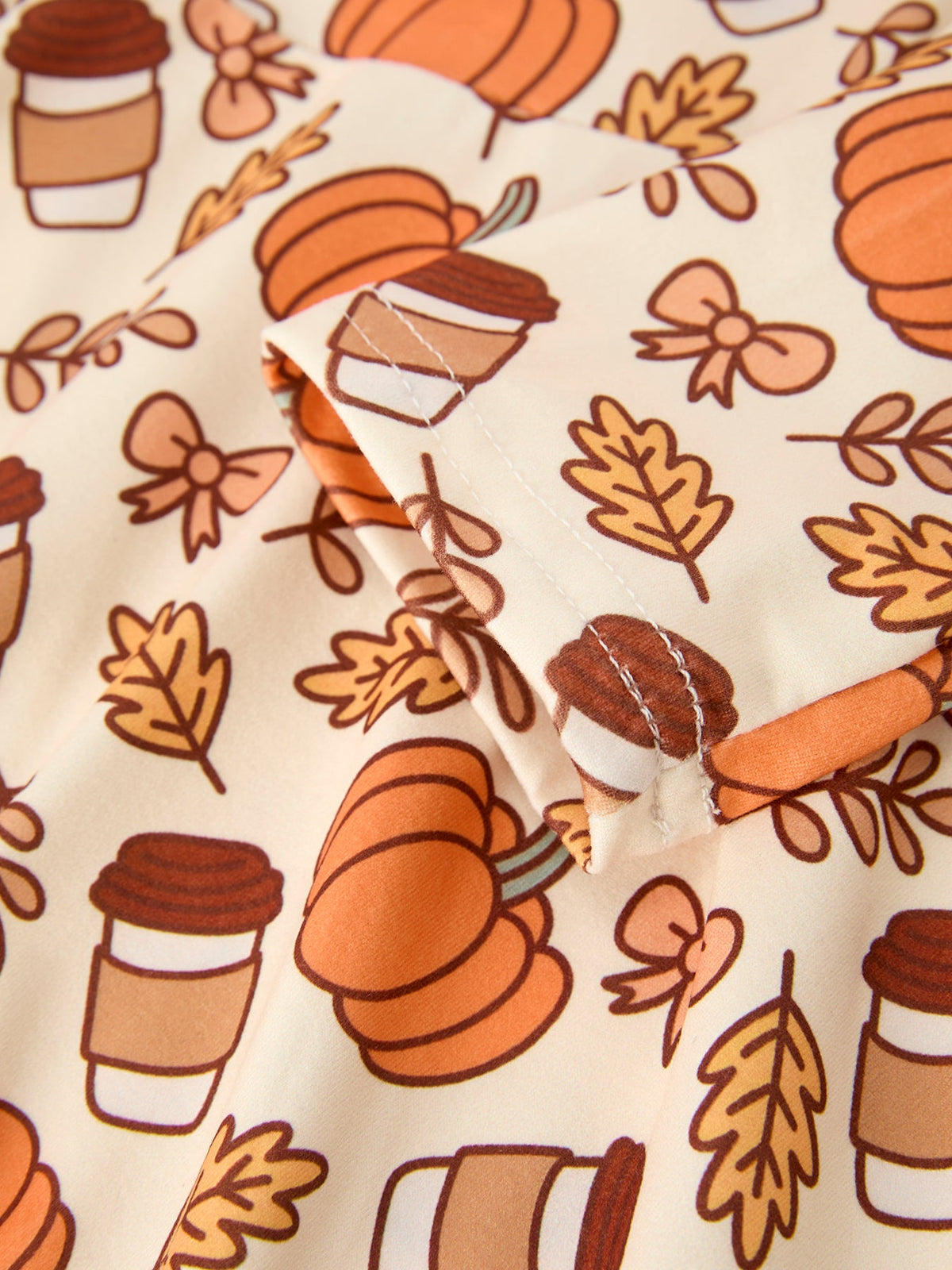 Fall Pumpkin Pie Girls Twirl Dress