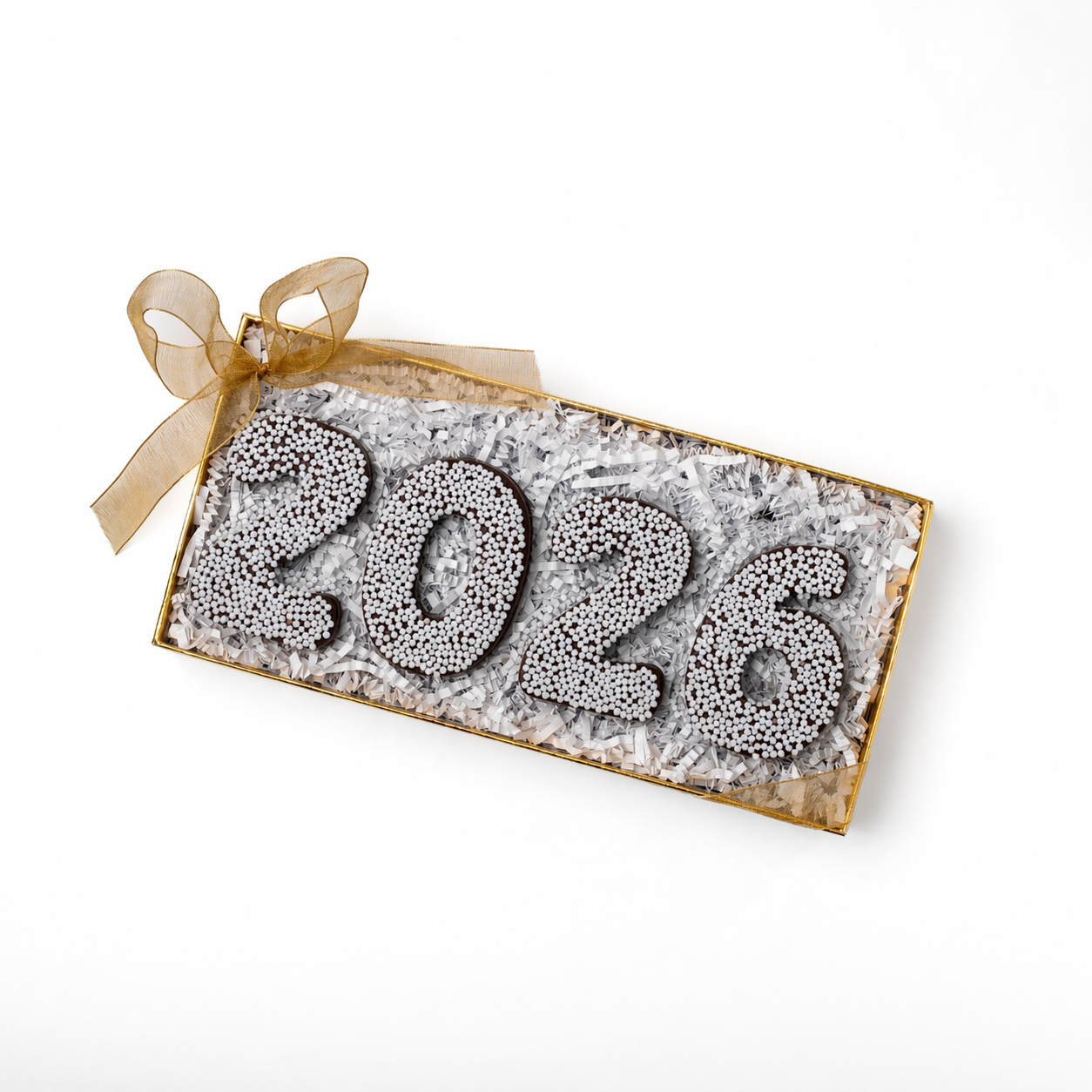 Year Number Box with Nonpareils
