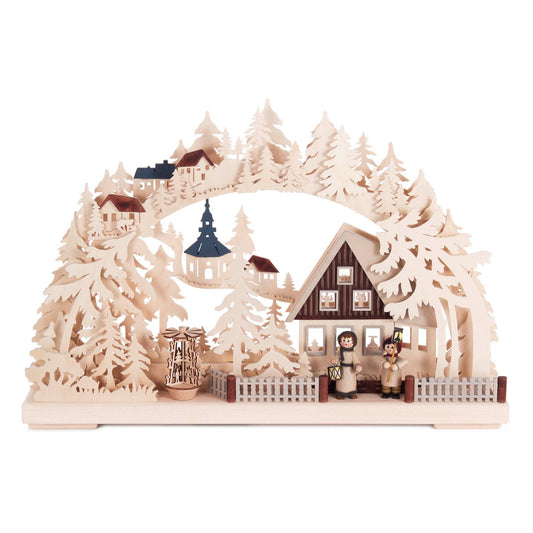 Lighted Arch (Schwibbogen) - Classic - Lantern Walk