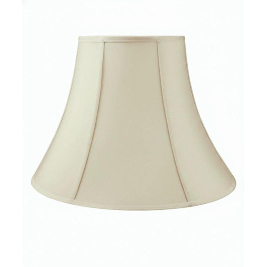 20"W x 15"H Egg Shell Shantung Bell Lampshade