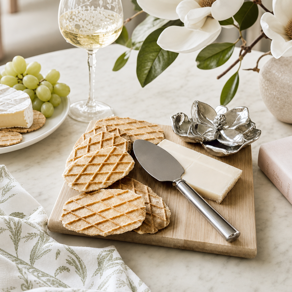 Magnolia Bamboo Cheese Set