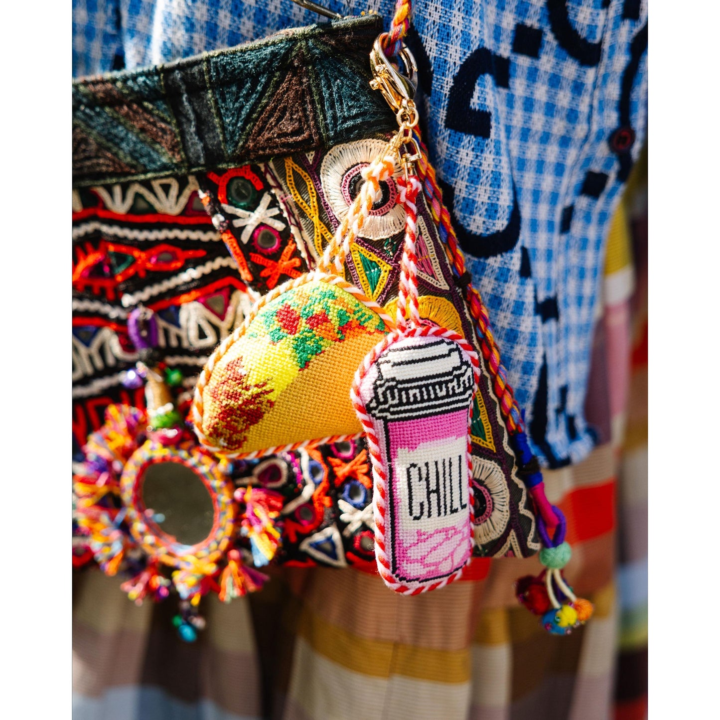Chill Pill - Bag Charm