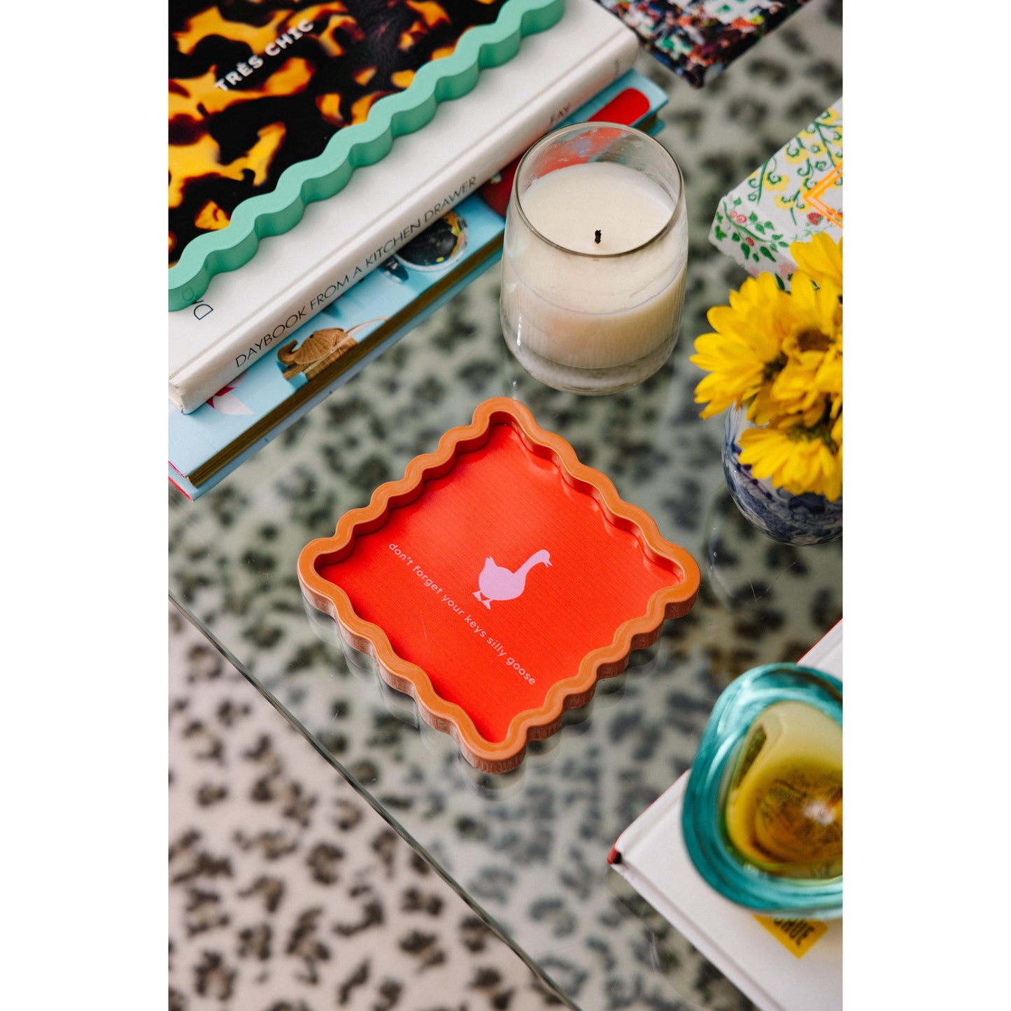 Silly Goose Lacquer Tray