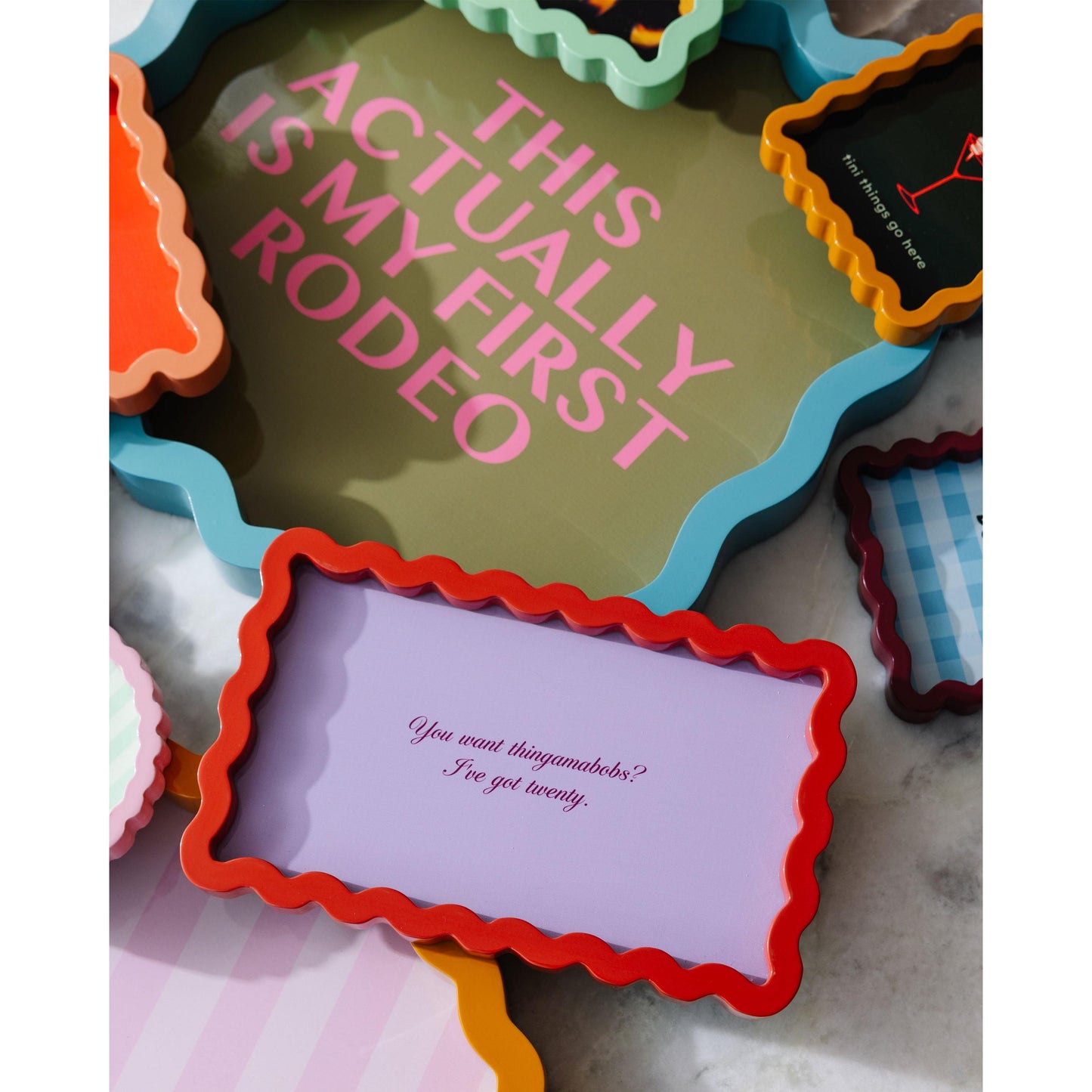 Thingamabobs Lacquer Tray