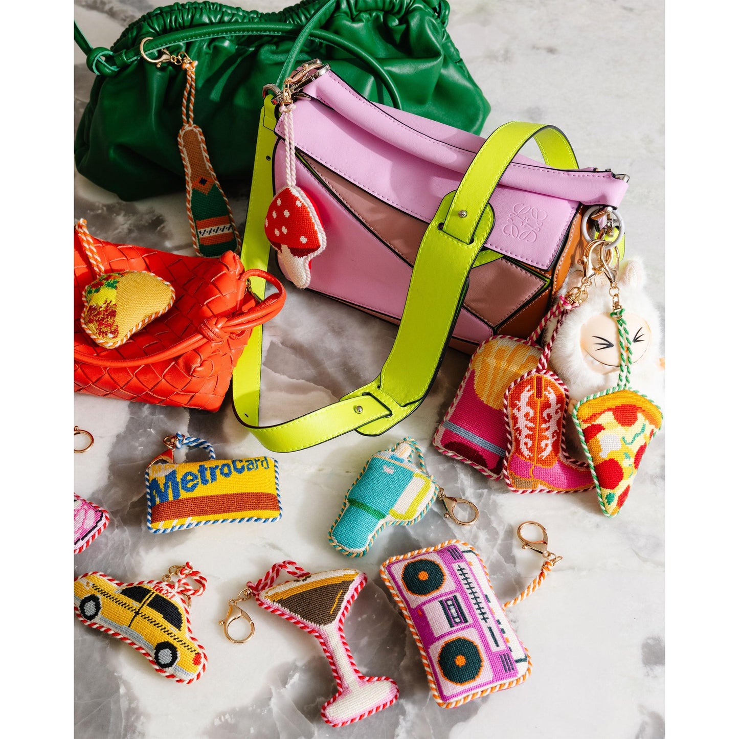 Taxi Cab - Bag Charm