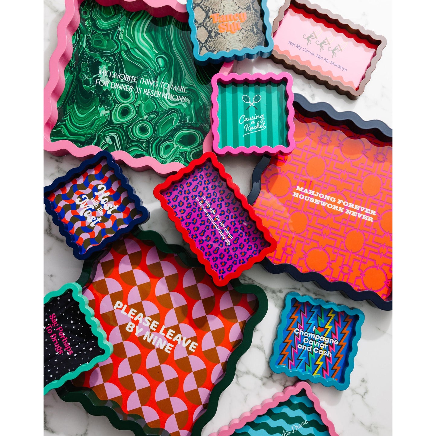 Not My Circus Lacquer Tray