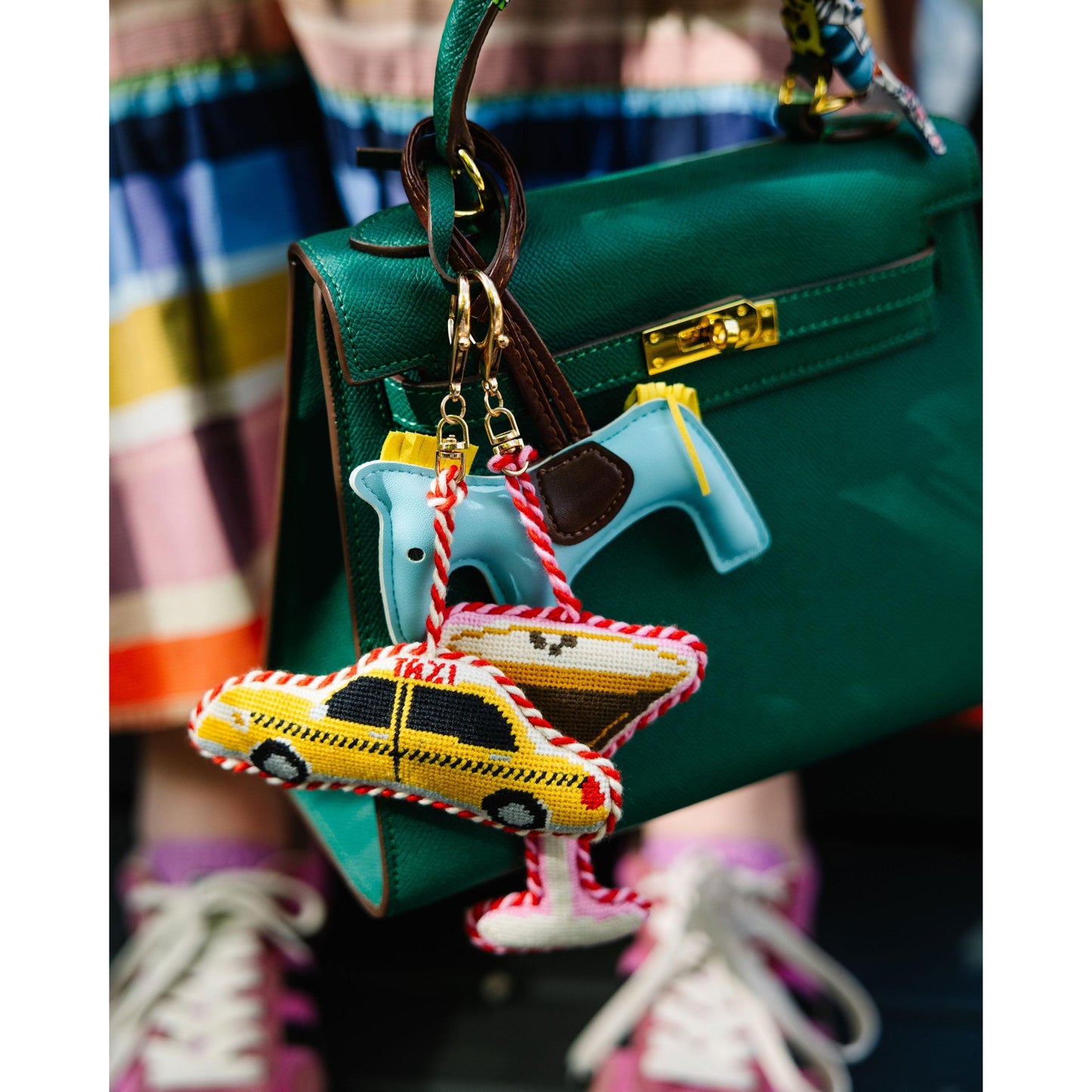 Taxi Cab - Bag Charm