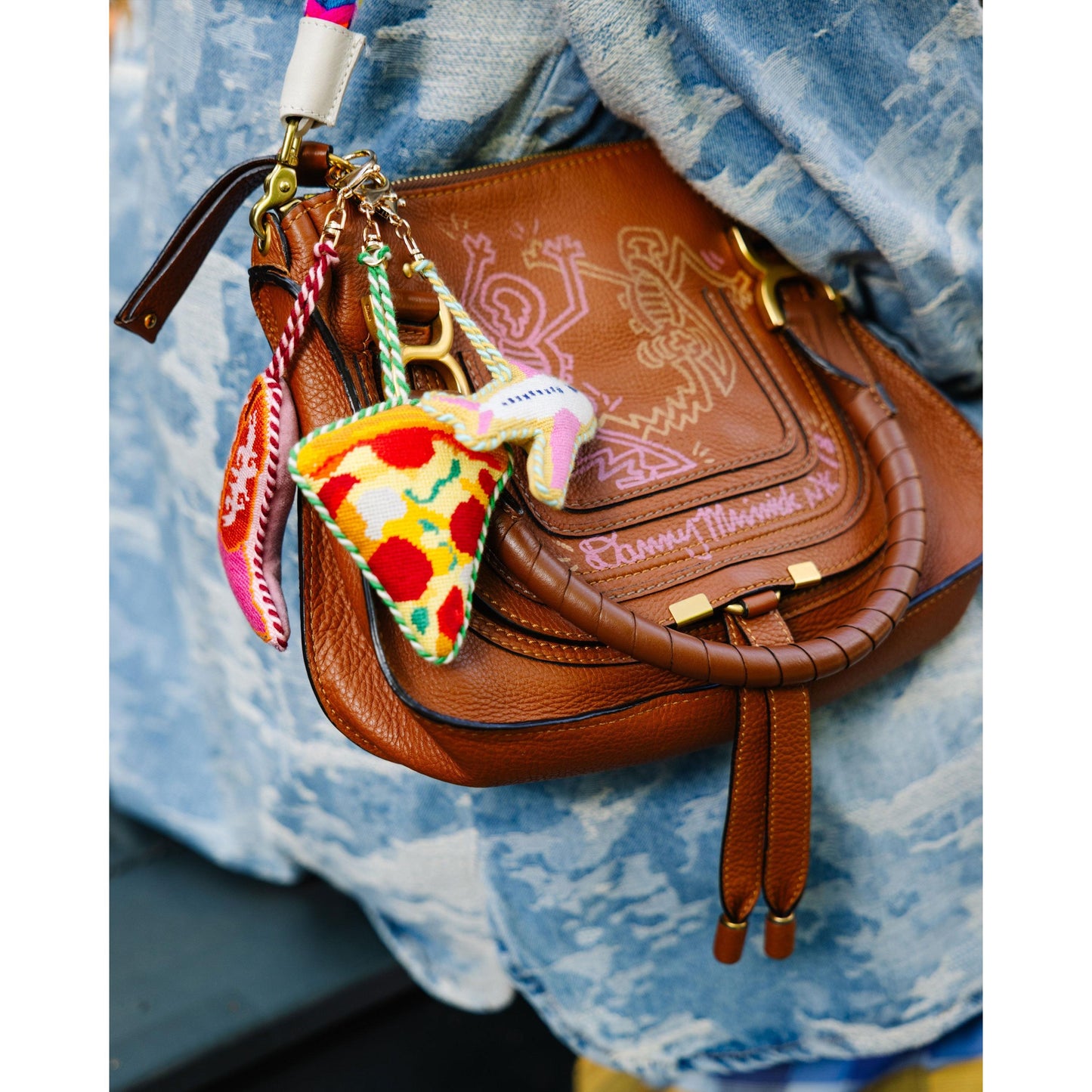 Pizza Slice - Bag Charm