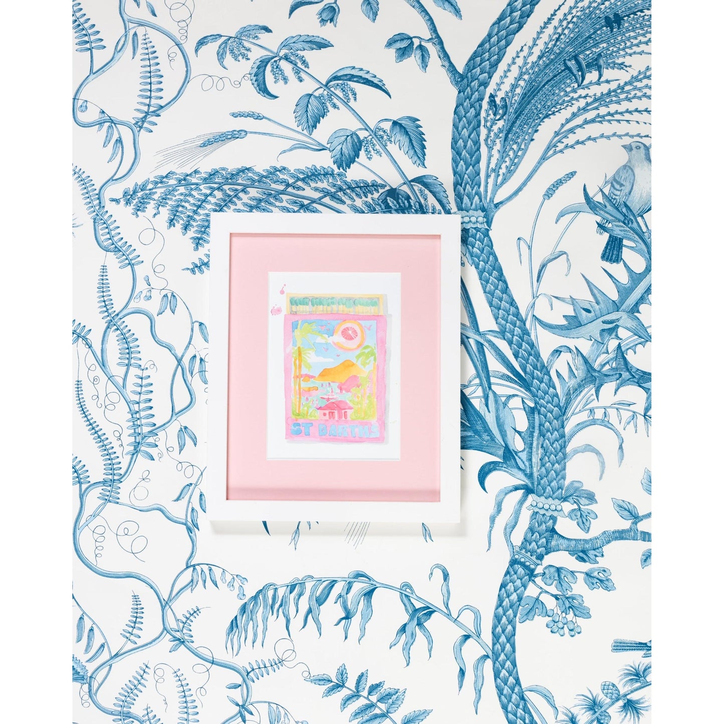 St. Barths Matchbook Art Print