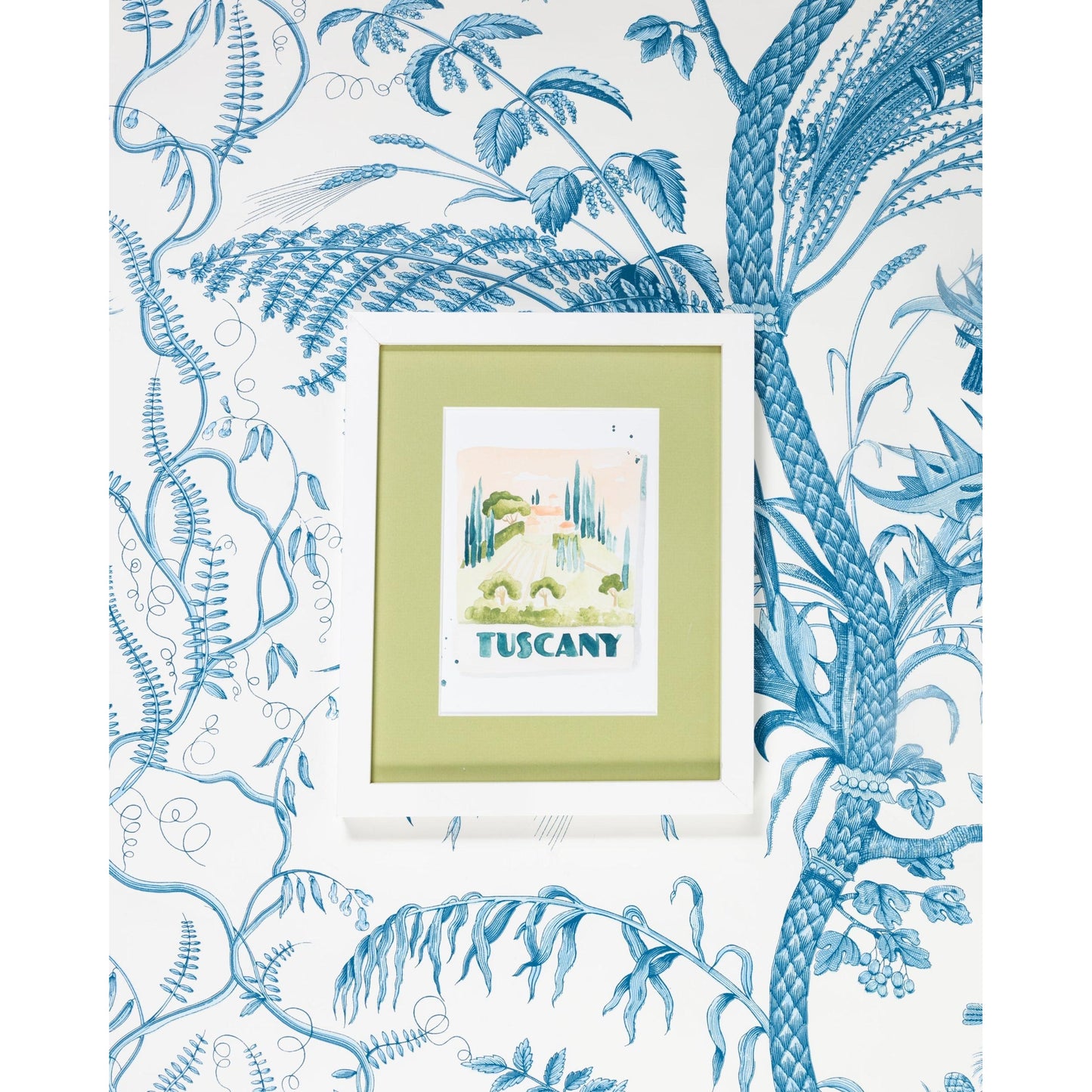 Tuscany Matchbook Art Print