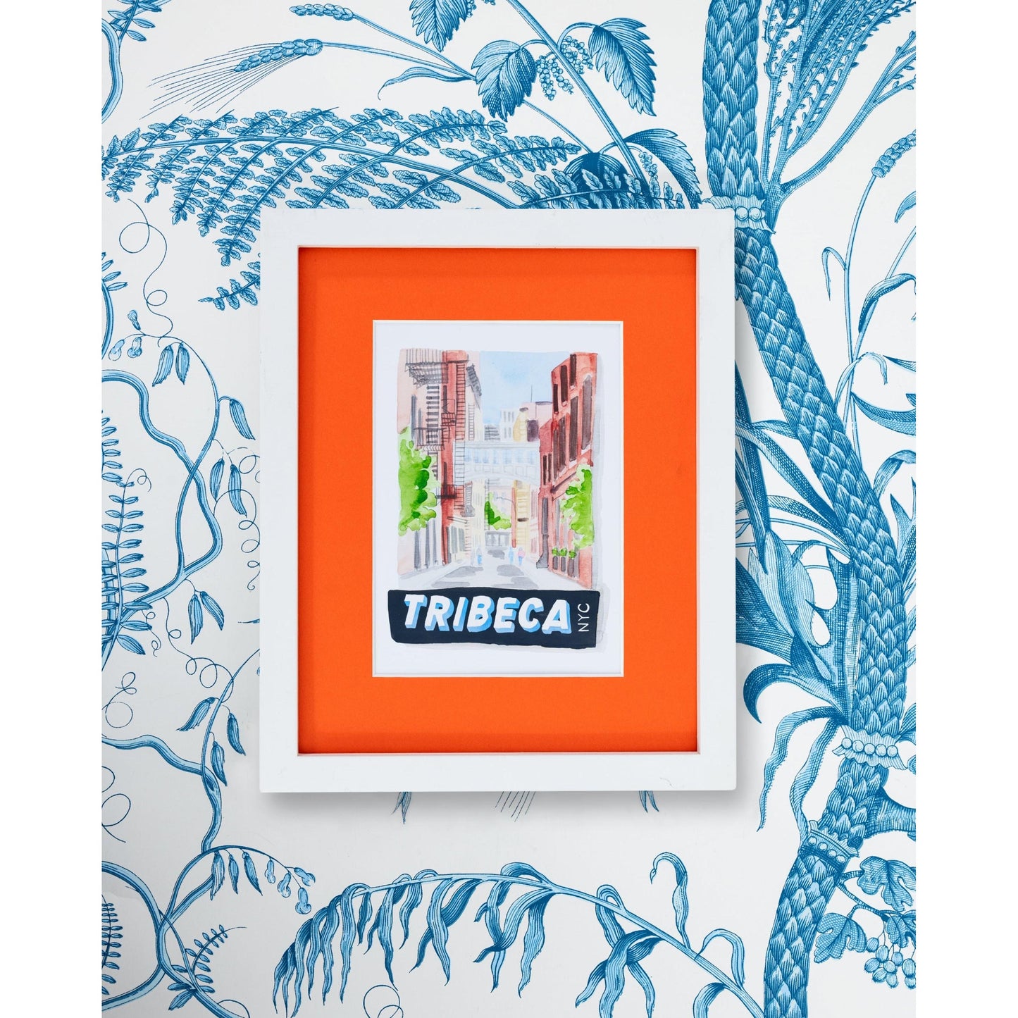 Tribeca NYC Matchbook Art Print